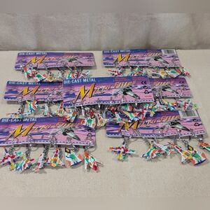 Micro Flites Die Cast Metal Airplanes Keychains 42 pieces party favors air force